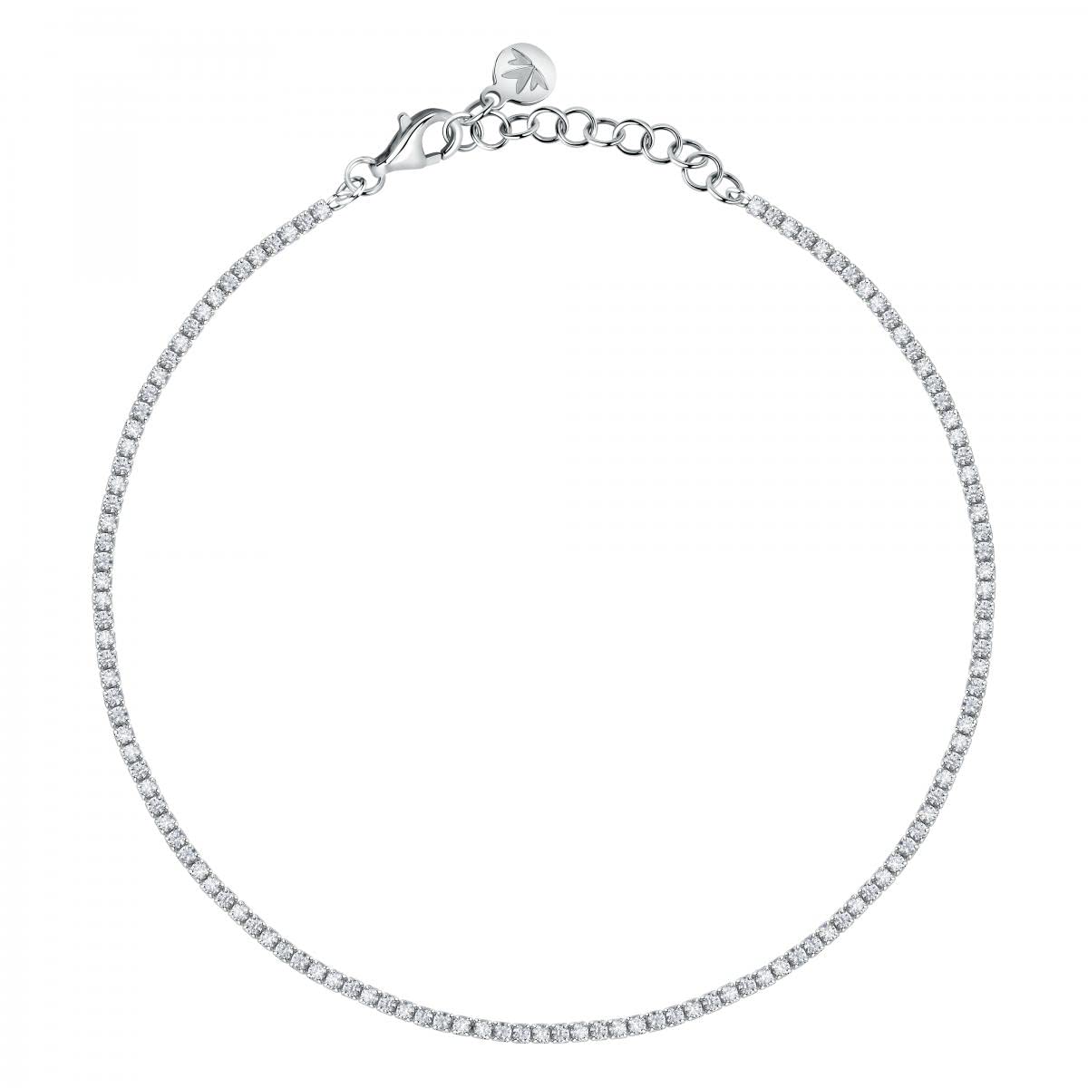 Morellato Tesori Cavigliera Donna in Argento 925%, Zirconi - SAIW133