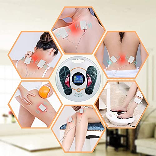 OSITO Medic Durchblutungs Stimulator für Füße und Beine, EMS Fußmassagegerät Elektrische Muskelstimulation Mit 4 Gel… – Bild 5