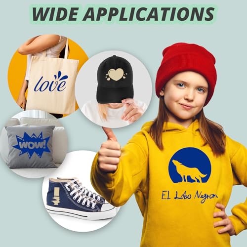 Image of HTVRONT Heat Transfer Vinyl Rolls - 12 inch x 20ft Cream Iron on Vinyl for Shirts, HTV Vinyl for All Cutting Machines - Easy to Cut & Weed for HTV Heat Transfer Design (Cream)