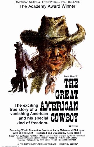 The Great American Cowboy Poster Movie 11x17 Larry Mahan Phil Lyne Joel McCrea