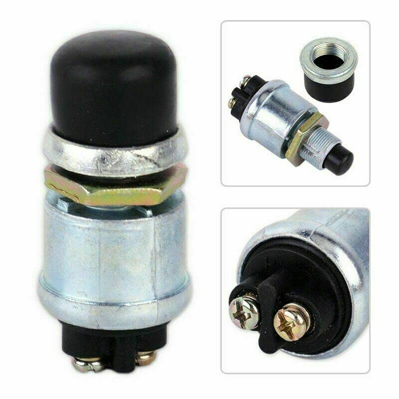 12V 60Amps Waterproof Car Boat Momentary Ignition Push Button Starter Switch - Image 3