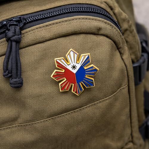 Image of Filipino Theme Enamel Pins, Collectible Lapel Pins Featuring Filipino Culture & Pride Designs