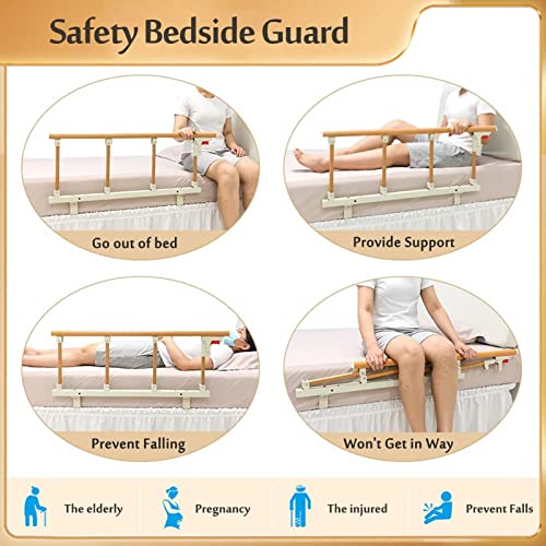 Foldable-Bed-Rails-Elderly-Adults-Safety-Side-Assist-Rail-Slides-Under-Mattress-Bed-Cane-Guard-Railings-Medical-Assistive-Devices-Fall-Prevention-Sleep-Bumper-Size-5th-Gear