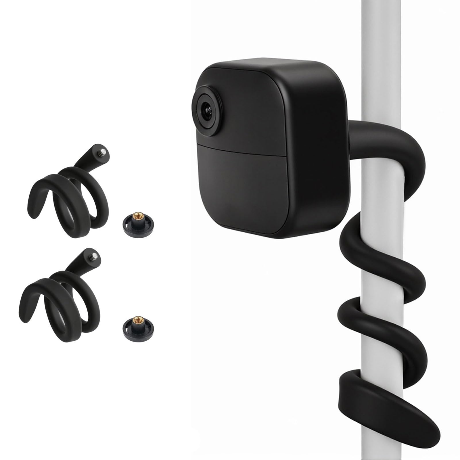 Flexible Twist Mount Compatible with Blink Outdoor 4 (4th Gen)/Blink (3rd Gen)/XT2/XT,Blink Mini2/Mini 2K+/Outdoor 2K+,Adjustable Blink Camera Mount,Attach Your Blink Camera Anywhere-2Pack