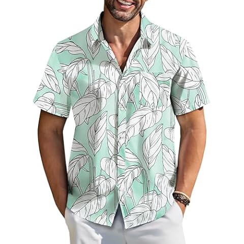 Chemise COOFANDY Été Homme Cover
