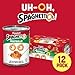 SpaghettiOs Canned Pasta with Meatballs, 15.6 oz Can (12 Pack)