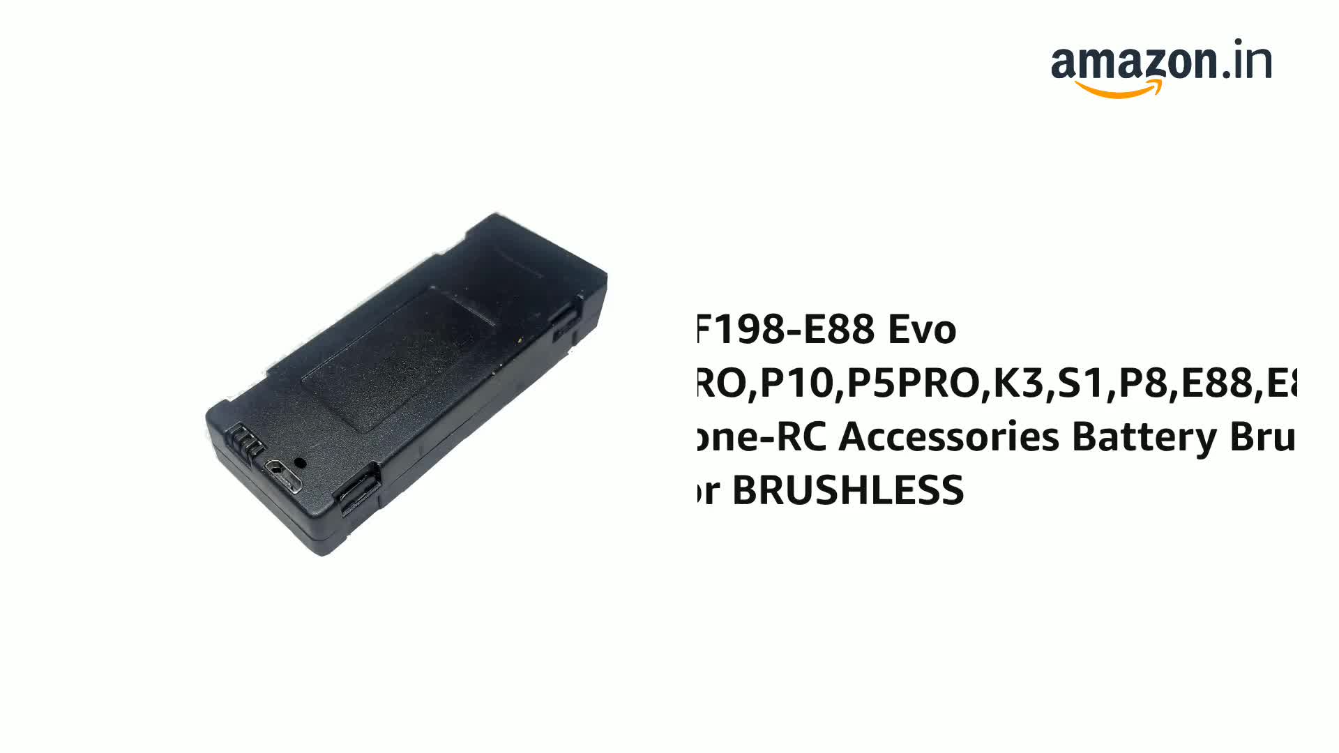RC Drone Batterij Professionele 3.7V 1800Mah Afstandsbediening UAV Batterij voor E88 E88MAX E525 E99 K3 RC UAV, RC Quadcopter Onderdelen Drone Batterij (Zwart RC Drone Batterij Professionele 3.7V 1800Mah Afstandsbediening UAV Batterij voor E88 E88MAX E525 E99 K3 RC UAV, RC Quadcopter Onderdelen Drone Batterij (Zwart
