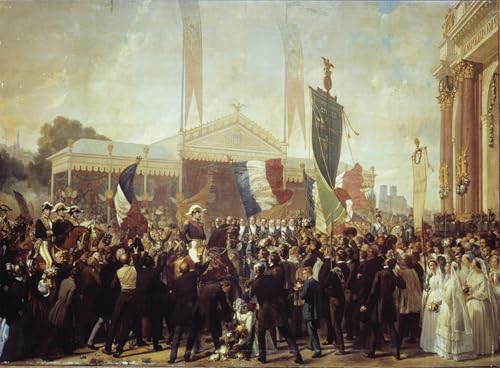 Cuadros de Historia Francesa de 60x90cm para Vestir Paredes Grandes y Vacías