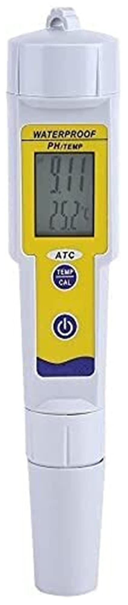 Precise PH Tester - PH Meter Portable Digital Pen Type PH Tester Water Quality Monitor for Drinking Water/Swimming Pool/Pools Practical Water Quality Detector