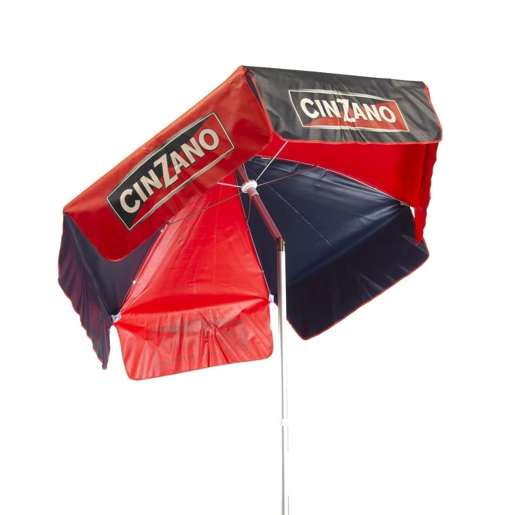 California Umbrella Aluminum/Fiberglass, Push Open, Silver Pole, Pacifica Natural Umbrella, 7.5' Round (ALTO758002-SA04)