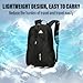 Sahunfri Mochila plegable 29 L: mochila ligera Imagen de Sahunfri Mochila plegable 29 L: mochila ligera