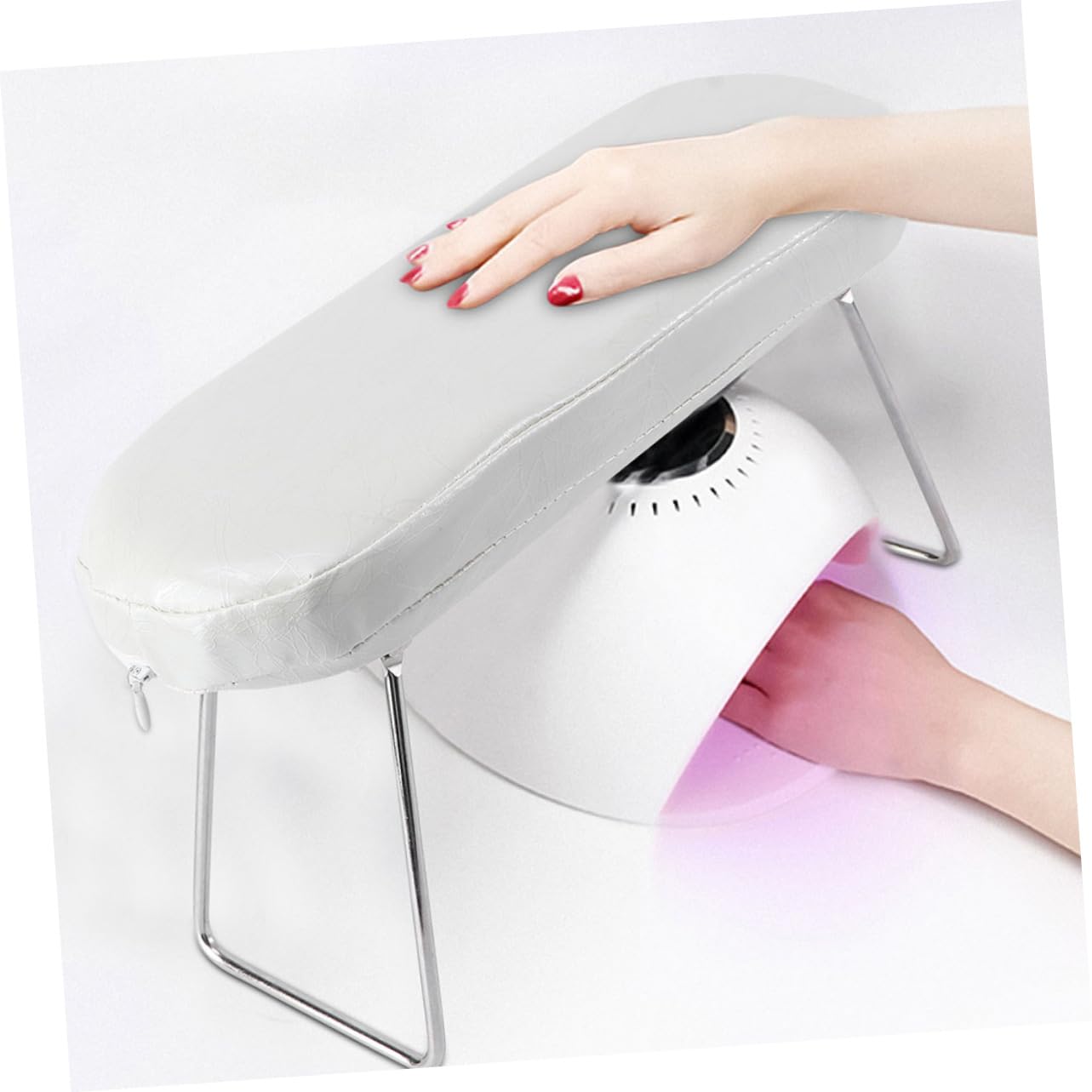 1pc Professional Hand Pad for Manicure Ultra Comfortable Nail Art Support Cushion for Nail Salons Christmas Valentine Day Special Occasions Protects Workbench from Polish