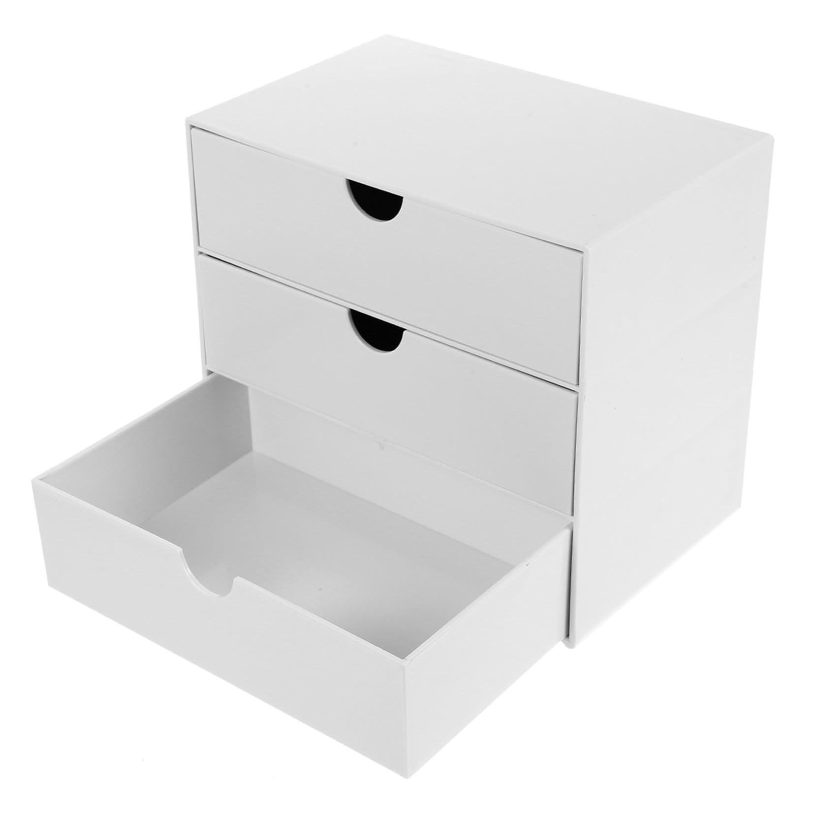 Ciieeo Organizzatore Da Scrivania Con Cassettini Scatola Di Archiviazione Multiuso Per Documenti e Oggetti Design Compatto e Facile Da Assemblare Per Ufficio e Casa