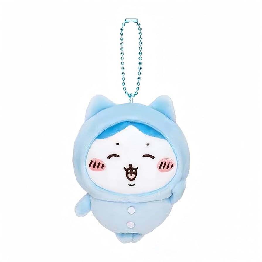 ちいかわ　マスコット　ぬいぐるみ　うさぎ　パジャマパーティーズ　ハチワレ Amazon.co.jp: ちいかわ ぬいぐるみ ハチワレ うさぎ マスコット