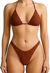 Biquíni Calcinha e Sutiã Praia Piscina Verão Cortininha Marquinha Roupa De Banho Asa Delta