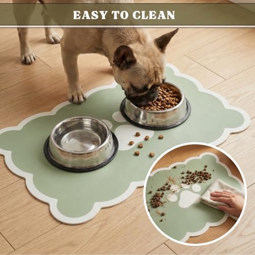 Absorbent Pet Feeding Mat Thickened Leak-Proof Dog Cat Bowl Mat - Image 4