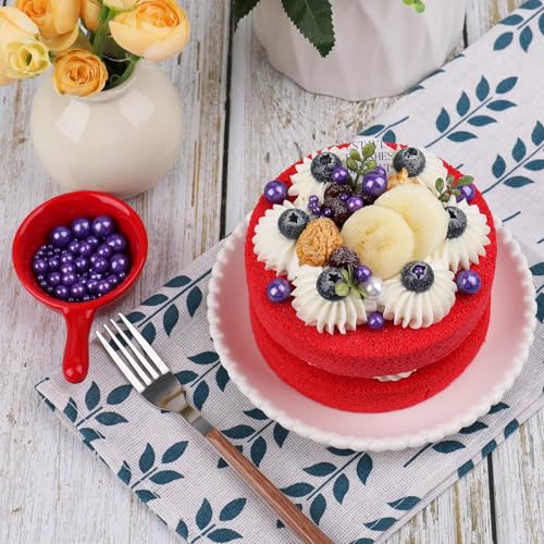 Image of Halloween Sprinkles for Cake Decorating, 7.8oz Purple Pearl Sprinkles 4 Sizes Mix for Cake Cupcake Cookie Baking Donuts Ice Cream Toppings