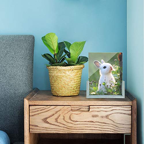 Horlimer 8X10 Picture Frame Set Of 2, Rustic Photo Frame With Wooden Base And Tempered Glass For Tabletop #TOP4