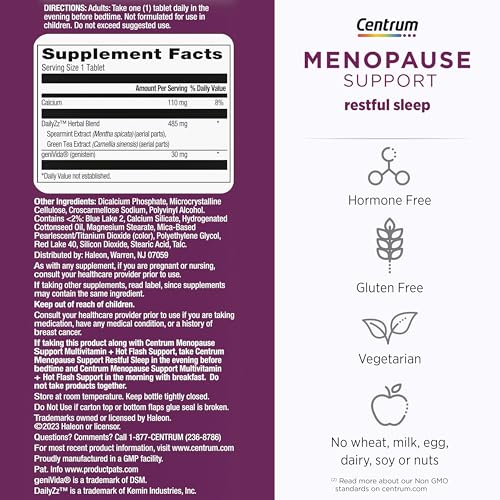 Centrum Restful Sleep Menopause Support Tablets, 28 Count - image 8