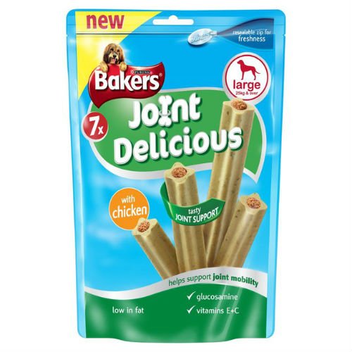 Joint Delicious Large Dog Treats Chicken 7 per pack (PACK OF 6)