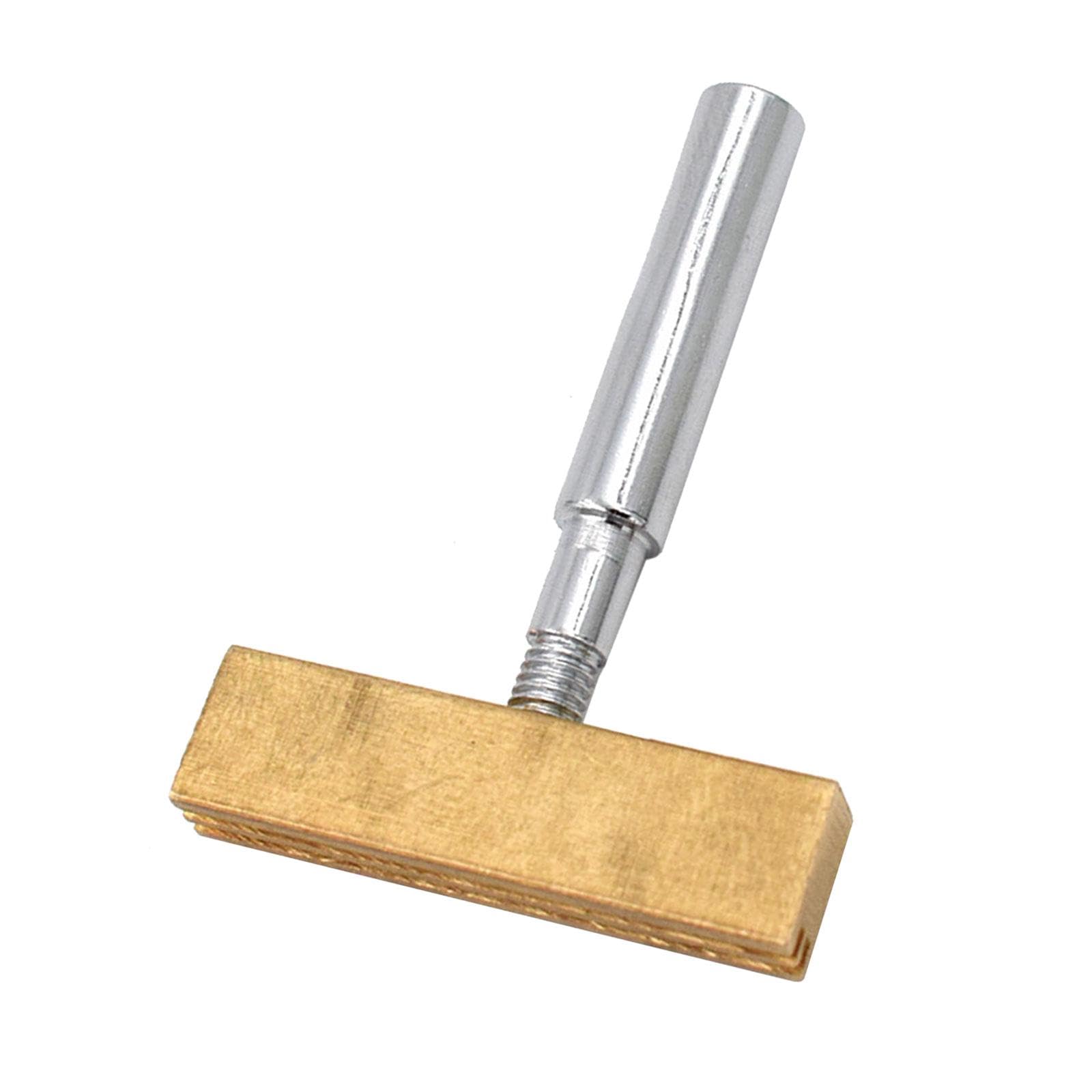 T Soldering Iron Tip Replacement Copper LCD Flex Cable Repair, Hot Press Head for Liquid Screen Strokes, Without Strip