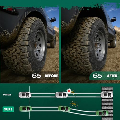SCITOO Air Struts Suspension Kits Shocks Struts fit for Cadillac for Escalade 2007-2013,for Cadillac for Escalade ESV 2007-2012,for Escalade EXT 2007-2012 Front and Rear Suspensions Replacement Struts by SCITOO - Image 5