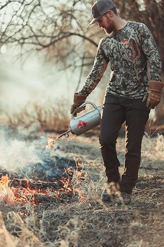 First Lite Men's Wick Quarter Zip - Ultralight Merino Wool Camo Hunting Baselayer4