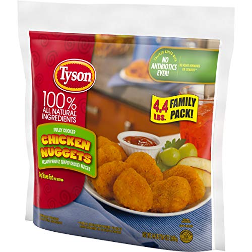 Tyson Fully Cooked Chicken Nuggets, 70.4 Ounce