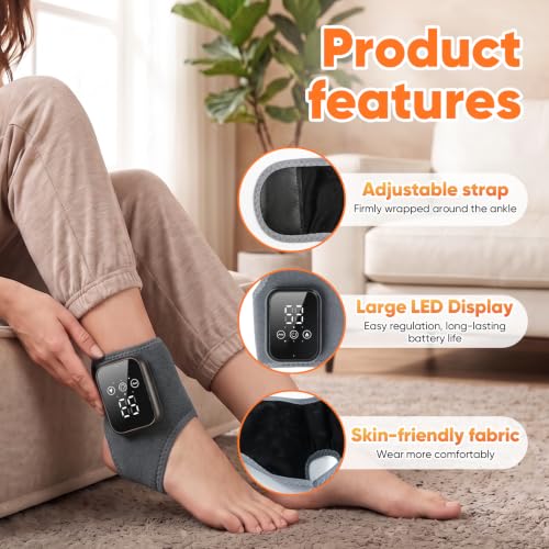 2PCS Foot Renew Massager for Neuropathy 3 in 1 Cordless and Portable Foot and Ankle Massag - image 3
