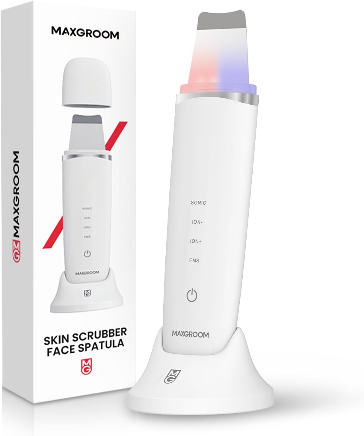 Amazon.co.jp: MAXGROOM ウォーターピーリング 美顔器 EMS