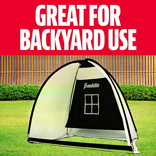 image for Franklin Sports All Sport Backstop and Target Net, Black, 84 Inches X 