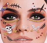  Andrea Moden Glitzer Tattoos - Piraten Lady - Ideales Accessoire zum Piraten-Kostüm