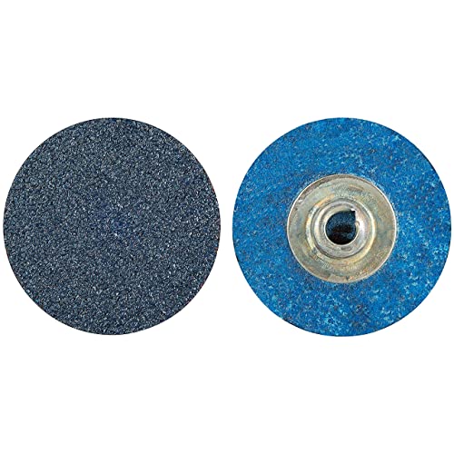 Norton 66261138624 1-1/2” BlueFire R884P TS (Type II) Quick-Change Cloth Discs, 36 Grit, Zirconia Alumina, 100 Pack