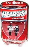 Hearos Rock N Roll Ear Filters, 2 Pc (Pack of 3)