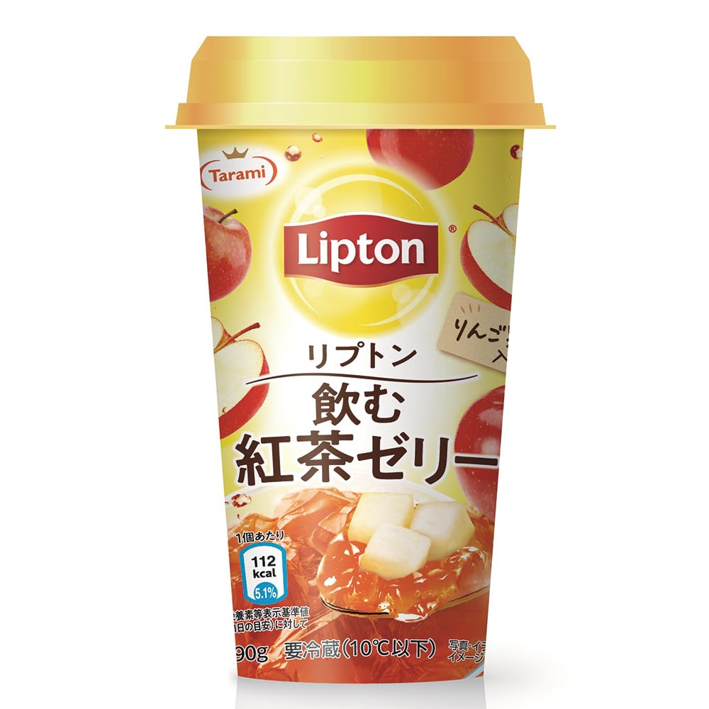 Amazon.co.jp: [冷蔵] たらみ リプトン 飲む紅茶ゼリー 190g×10本