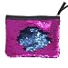 Sequin Makeup Bag Reversible Cosmetic Bag, Winmany Fashion Women Handbag Bling Glitter Evening Party Bag,Sparkling Shiny Clutch Handbag Wedding Bag Purse Wallet Pouch