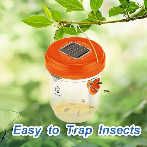 Outtkitywi PETOOR- 2 Pack Solar Wasp Traps thumb #6