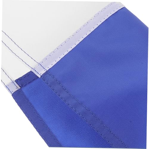 Drapeau de plongée bleu et blanc Oxford accessoire sécurité pour kayak