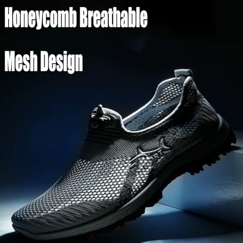 Jarv Cooling Comfort Sneaker, Atlacoast Breathable Soft Bottom Anti-Slip Slip On Walking Shoes for Men2