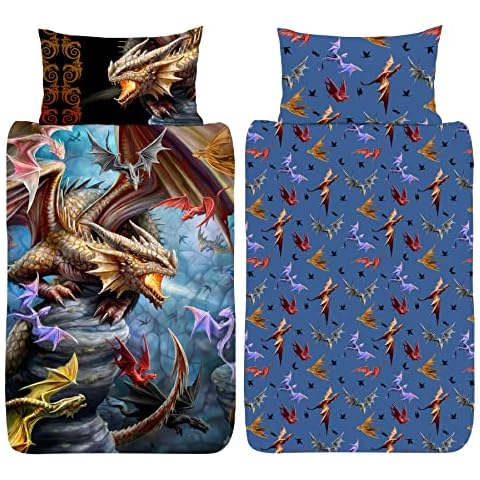 Anne Stokes Dragon Clan Duvet Cover Set Cover