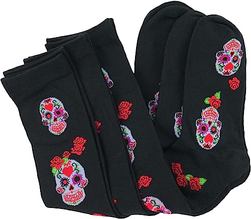Image of ToBeInStyle Women's Colorful Patterned Design Knee High Socks