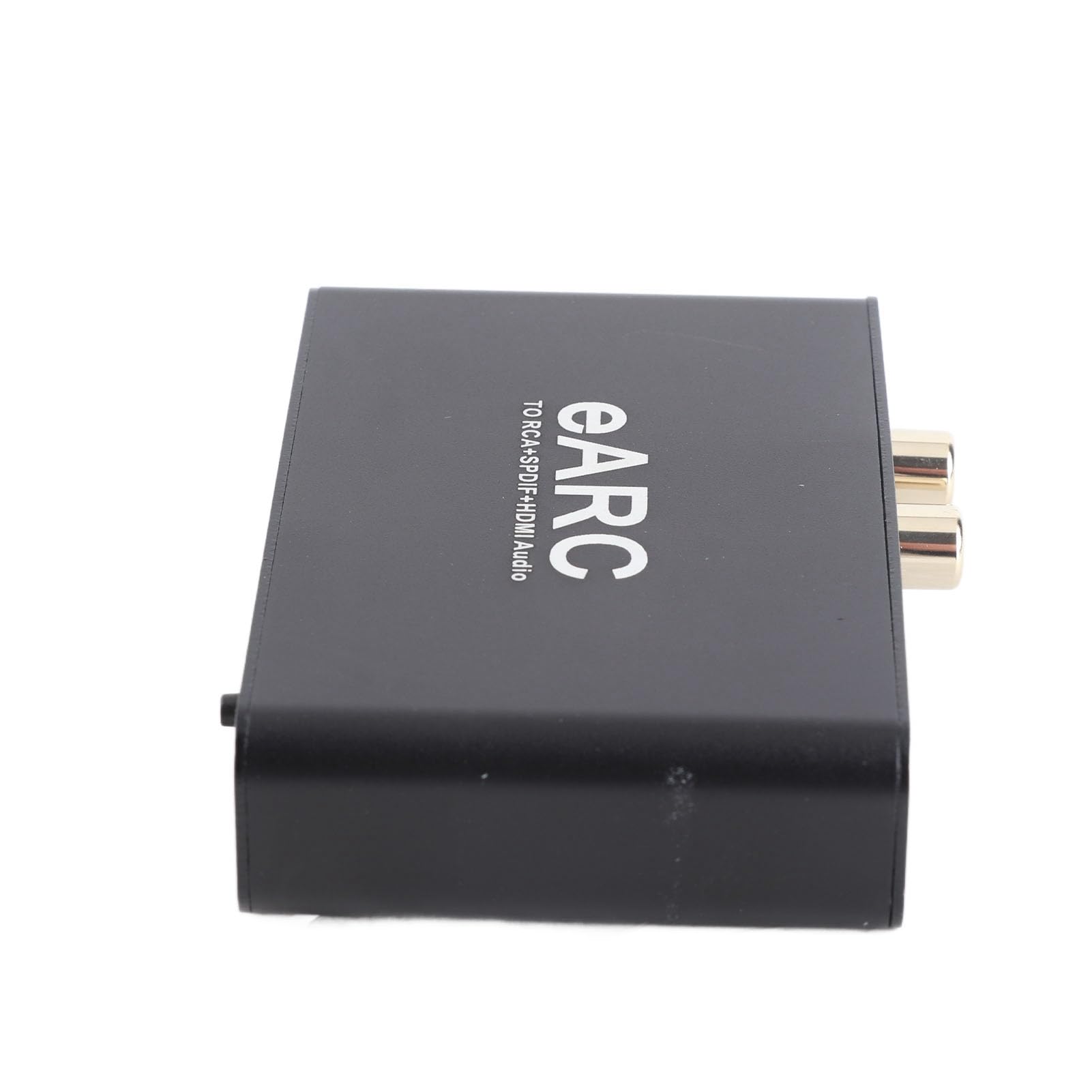 Fockety Estrattore EARC, Estrattore con Uscita Ottica da 3,5 Mm a 24 Bit 192 KHz su Convertitore, Convertitore Digitale-analogico con Controllo del Volume per Amplificatore per Altoparlanti HDTV