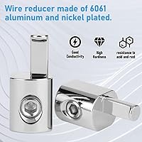 Vista 4 de 12 Uds calibre 1/0 a 4 calibre Pin AWG Cable de alimentación Reductor de cable de audio para coche Terminal Nuevo