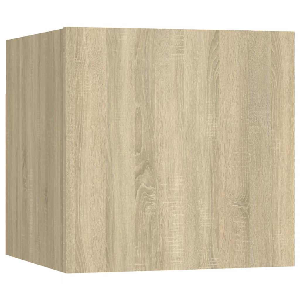 vidaXL Set di Mobili Porta TV 6 pz Rovere Sonoma in Legno Multistrato