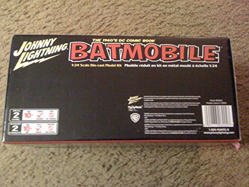 Modelo Batimóvil 1960's DC Comic 1:24 Diecast miniatura 3