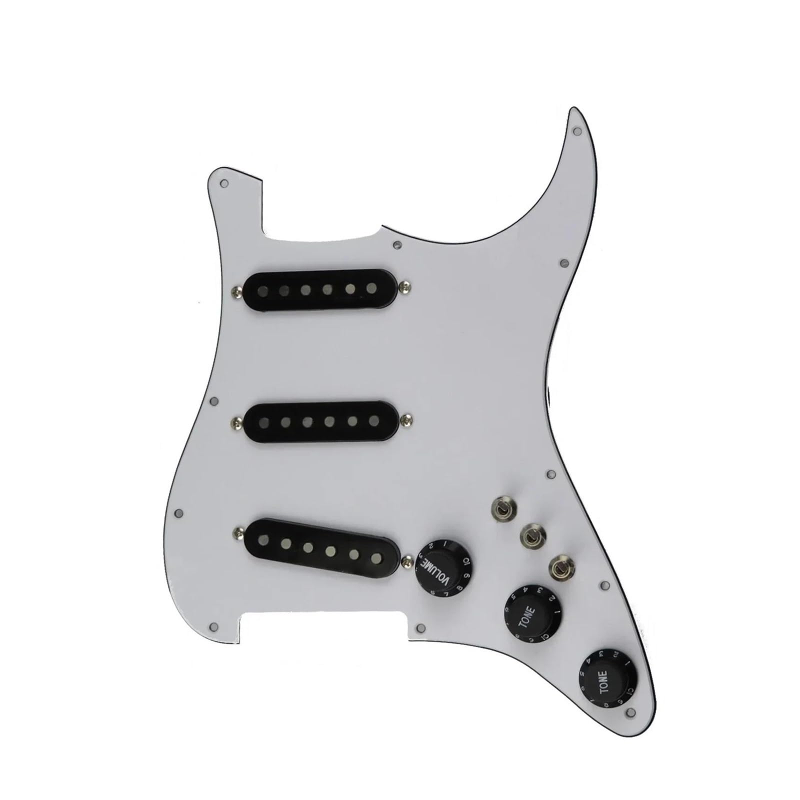 Profesjonalny Początkujący SSS Ainico 5 Single Coil Pickguard Akcesoria Do Gitary Elektrycznej
