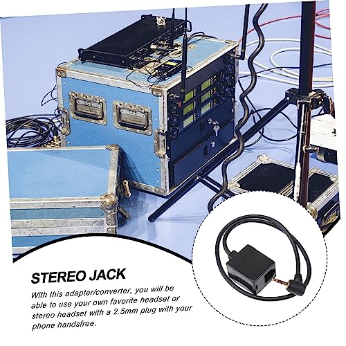 Cable adaptador estéreo Jack 2.5mm a PC para audio miniatura 4