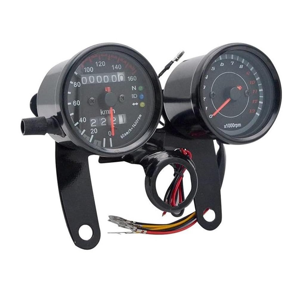 Odómetro Digital Para Motocicleta De 12V, Velocímetro
