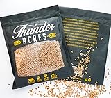 Non-GMO, Thunder Acres Premium Wheat Seed, Cat Grass Seed, Wheatgrass, Hard Red Winter Wheat (5 lbs.)