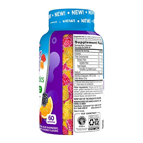 Vitafusion 0316630 Fiber Well + Probiotics Gummies thumb #10